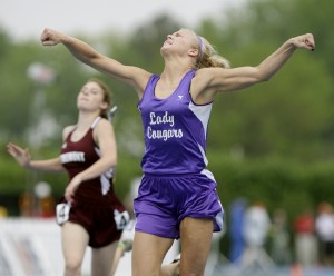 Co-athlete of the year: Jena Hemann, Breese Central