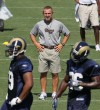 Rams rookies take to the field