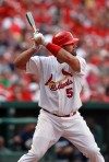Pujols Milwaukee Brewers vs St. Louis Cardinals