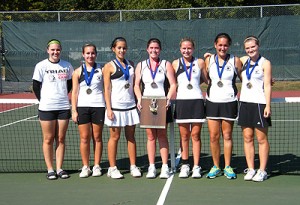GIRLS TENNIS: Knights roll to MVC tourney title 