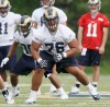The St. Louis Rams held their rookie minicamp at the Russell Training Center in Earth City, Mo.