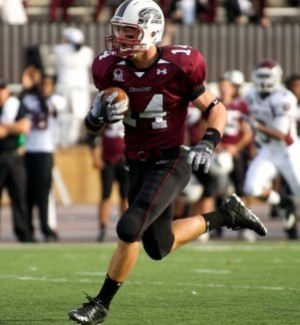 Salukis wide receiver Joe Allaria