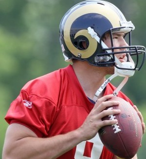 The St. Louis Rams held an Organized Team Activity practice session Russell Training Center in Earth City, Mo.