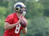 The St. Louis Rams held an Organized Team Activity practice session Russell Training Center in Earth City, Mo.
