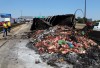 tractor trailer crash