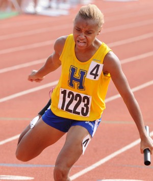 Adams paces Francis Howell to title; Valentine breaks sprint rec