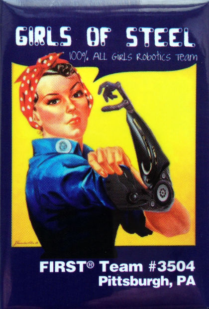 Girls of Steal at First Robotics Competition