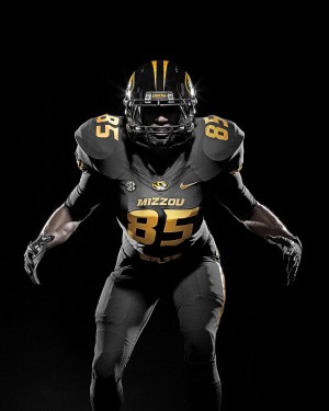 Missouri's new black football uniforms