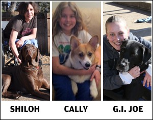 Bark in the Park mascot finalists