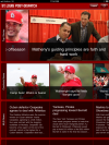 A screenshot from the new, free St. Louis Post-Dispatch Cardinals iPad app