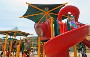 Solar blocks give Fairway Elementary playgrounds made shade  