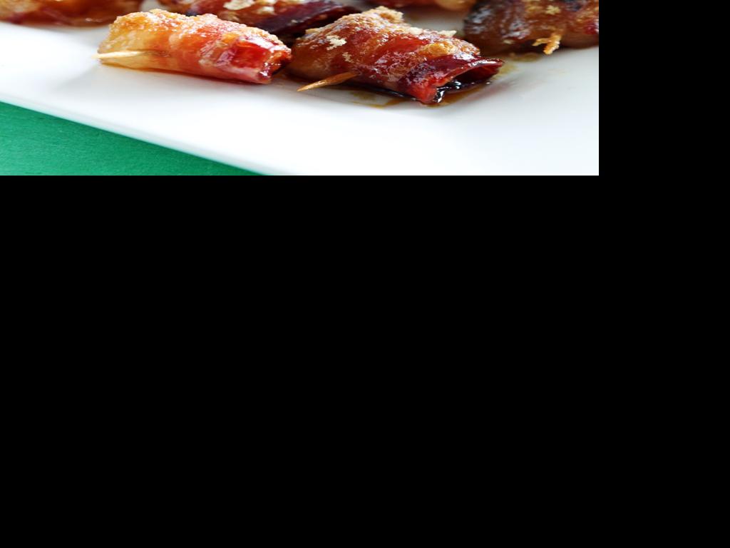 Baconwrapped pineapple is an easy appetizer Food and cooking