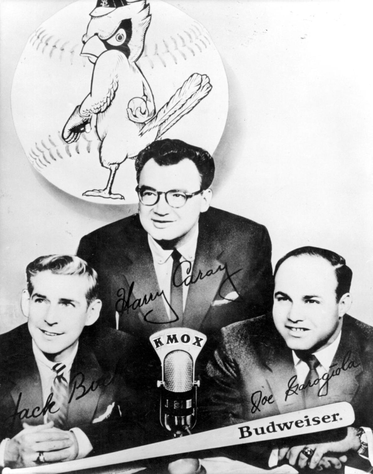 Jack Buck, Harry Caray, and Joe Garagiola