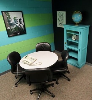 Conference room makeover