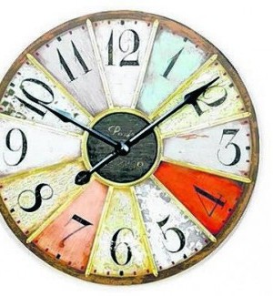 Multicolor clock