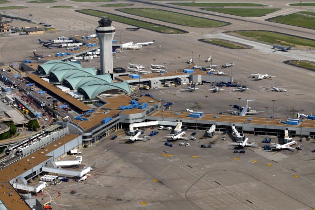 Main Lambert terminal gets shiny, new roof : News