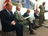 John Nations, new leader of Metro, at news conference announcing his new job.