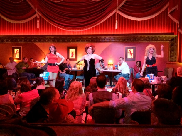 Hamburgers are beefy, and the atmosphere is cheeky at Hamburger Mary&#39;s : Entertainment