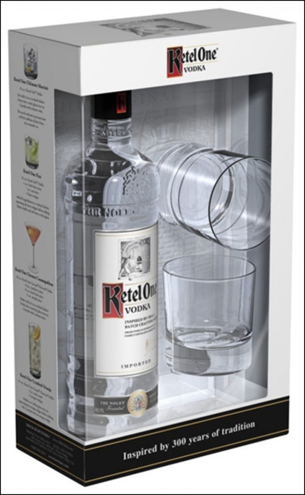 Thelist holiday gift guide Ketel One gift set from Dirt Cheap (21.99
