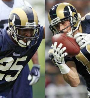 Brandon McRae and Danny Amendola