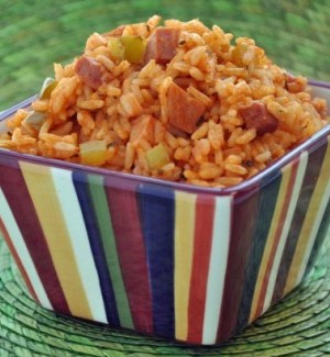 Mama Julia's Sunday red rice