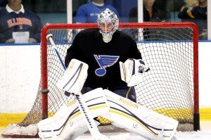 The Blues open up their first full-squad practice of the year