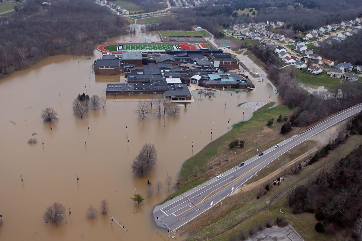 Aerial photos of historic flooding on Meramec River News
