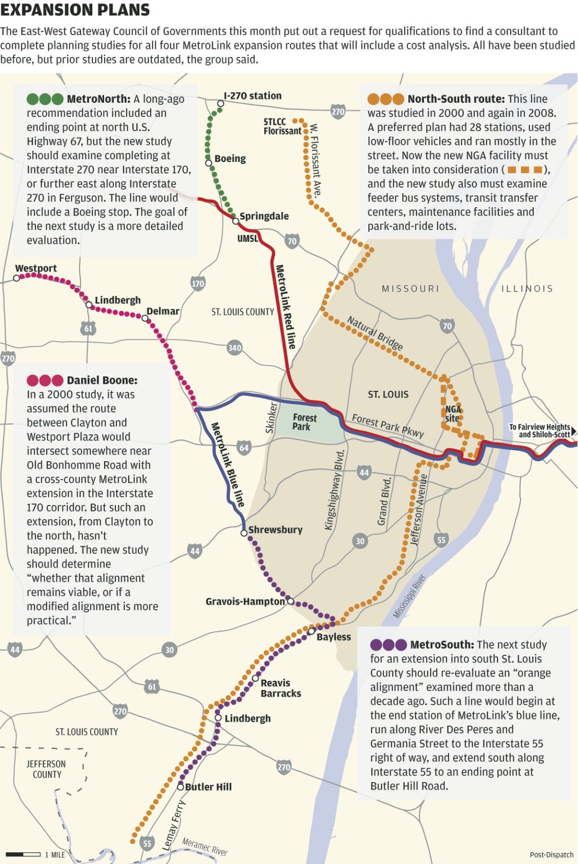 Stenger proposes studying MetroLink expansion through Ferguson | Political Fix | www.lvspeedy30.com