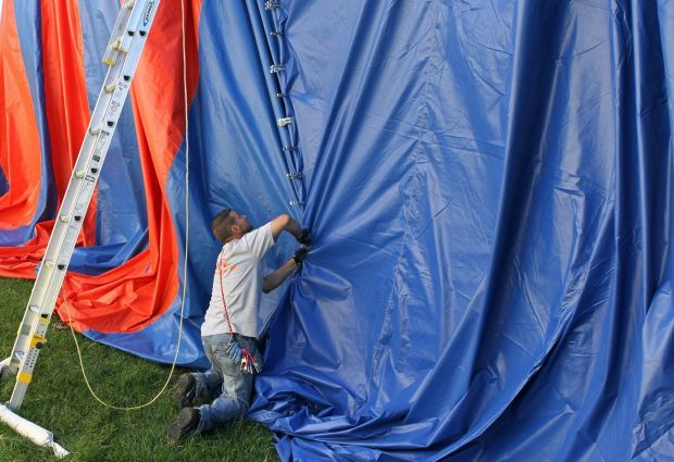 St. Charles house is covered to eliminate spiders