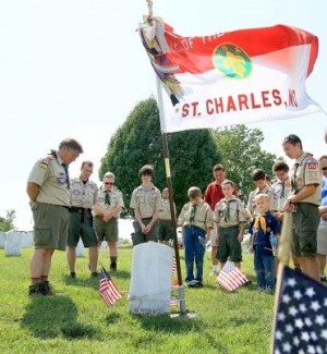 Scout troop honors former member who died in Afghanistan
