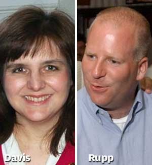 Cynthia Davis and Scott Rupp