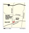 Fairfax House, Rock Hill Presbyterian Church map