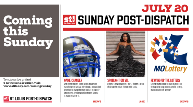 Coming this Sunday in the Sunday Post-Dispatch : News