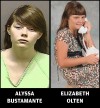 Alyssa Bustamante and Elizabeth Olten