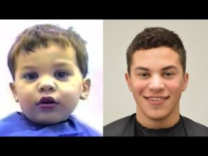 Video: Almost 17 years of haircuts in 25 seconds