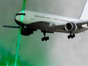 Shooting laser beams 