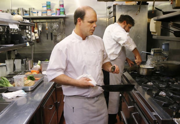 Chef Kevin Nashan works at Sidney Street Cafe
