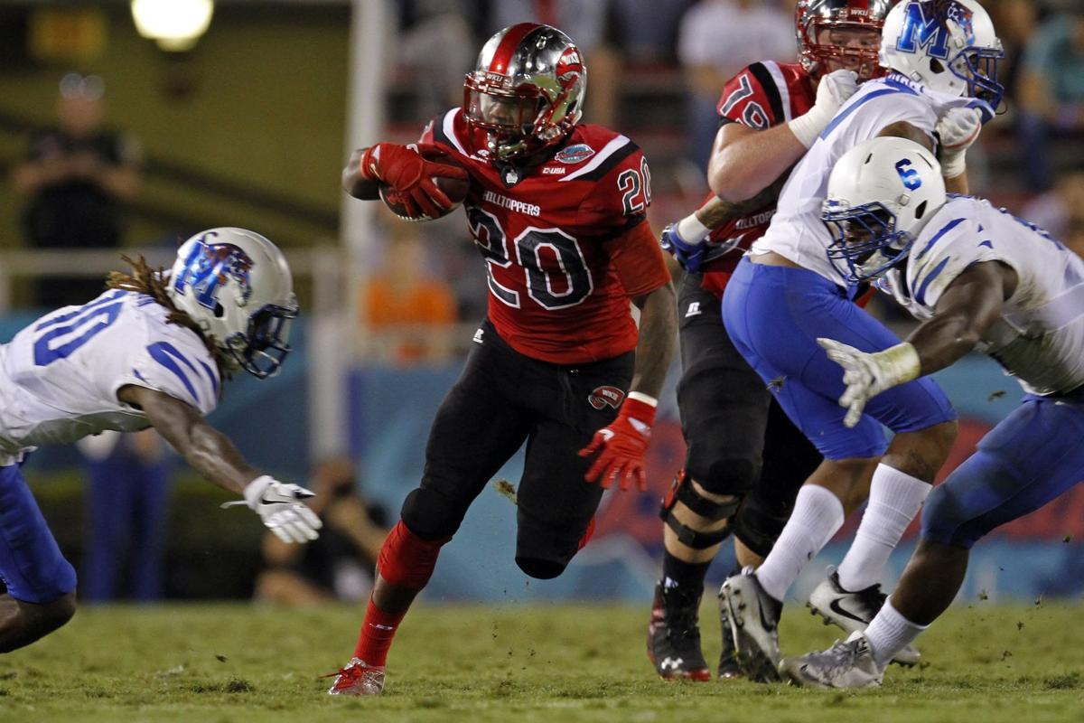 College football notebook Western Kentucky wins shootout with Memphis