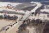 Aerial Meramec & Mississippi River flood pics Dec. 31