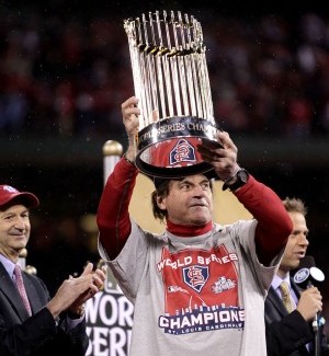 Use Cardinals celebrate World Series
