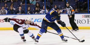 Photos: Blues shut out Colorado