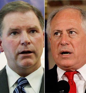 Bill Brady and Pat Quinn, candidates for Illinois governor