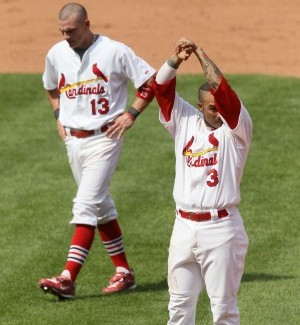 Felipe Lopez and Brendan Ryan