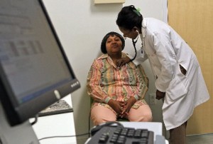 Diabetes patient gets help from coach
