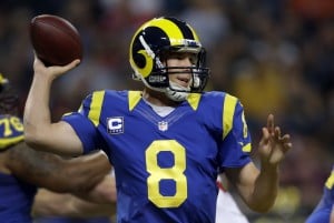 Rams trail 7-0 in second quarter