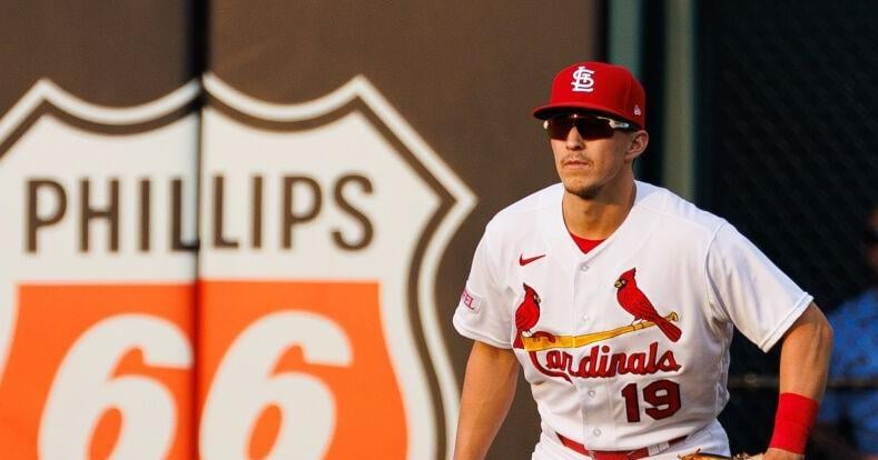 Injuries force Tommy Edman to make 1st start in center field for Cardinals, Royals Game 2