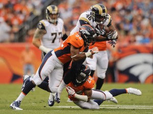 Updated: Rams lose TE Harkey with leg injury