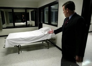 Missouri execution chamber at prison in Bonne Terre