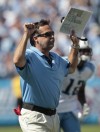 Jeff Fisher reacts on sidelines