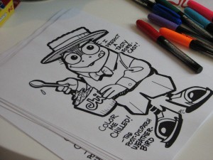 Yogurt Colouring Pages